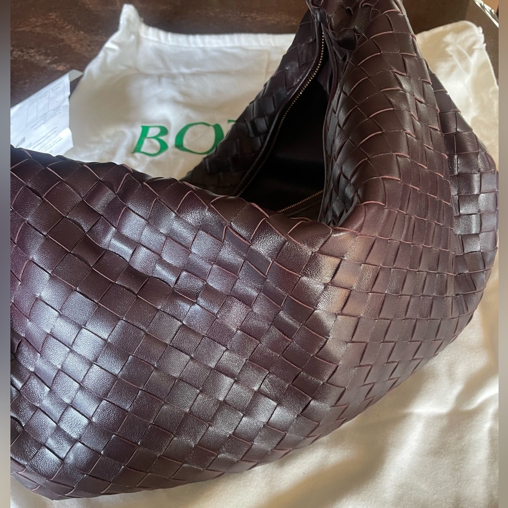 Bottega Veneta Deep Grape NWT Leather Bag SOLD OUT - Picture 6 of 11